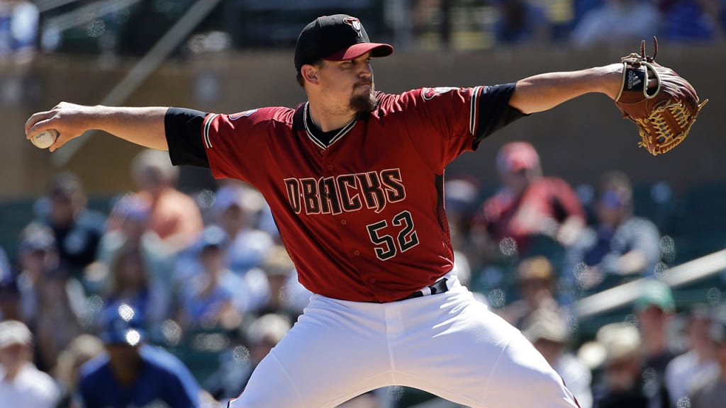Zack Godley went 5-1 with a 3.19 ERA in nine games (six starts) for Arizona in 2015. (AP)