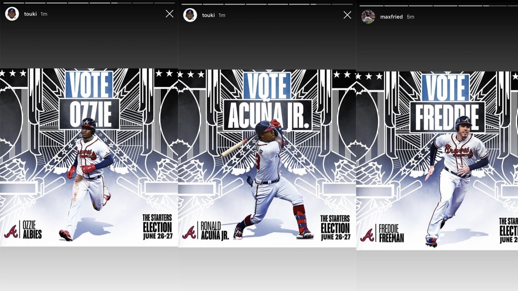 Big Boi on X: Support our Atlanta boys, Dansby Swanson and Ozzie Albies!  Vote them to the 2019 MLB All-Star Game in Cleveland! Vote at   @Braves  / X