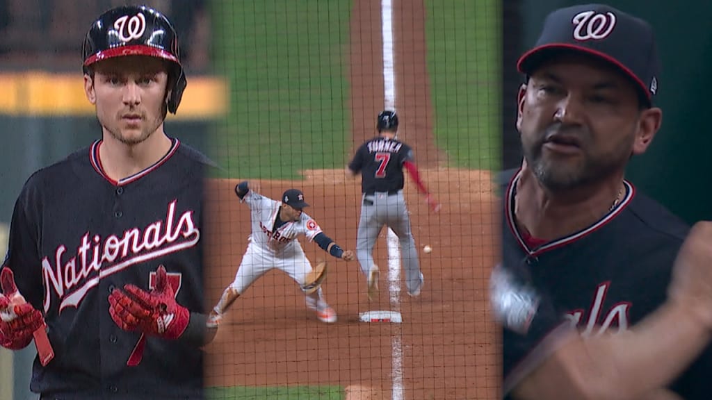 Trea Turner first base call in World Series Game 6