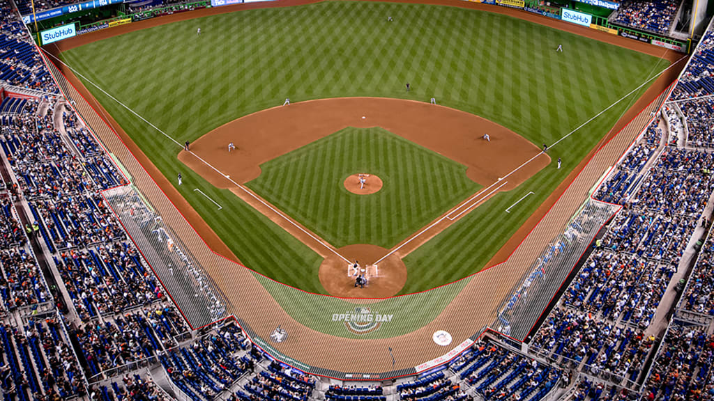 Marlins Park Seat Map Netting Miami Marlins