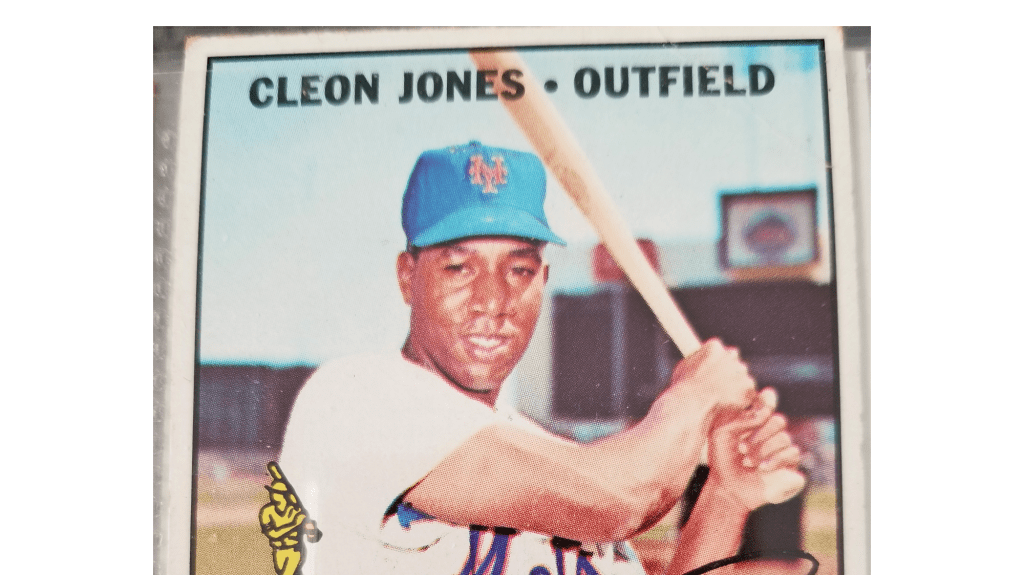 WHEN TOPPS HAD (BASE)BALLS!: ON-CARD ALL-STAR: 1970 CLEON JONES