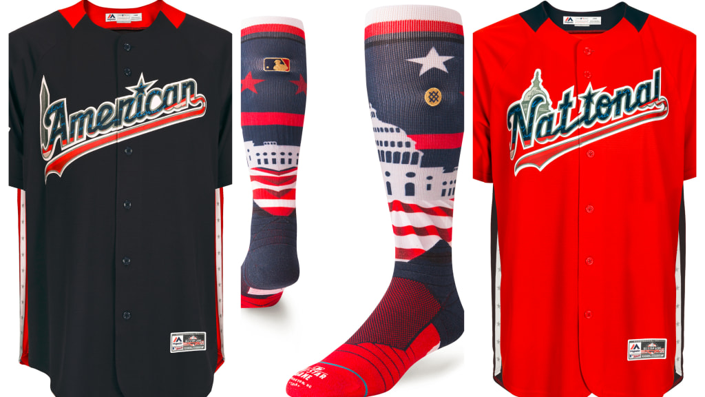 MLB unveils jerseys, caps and socks for 2018 All-Star Game at