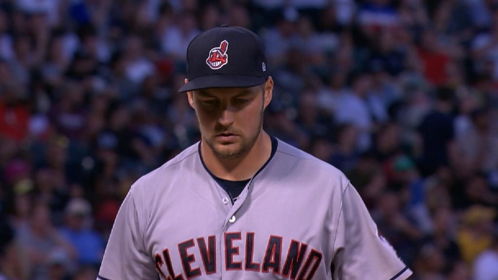 Trevor Bauer confident he's further along than Cleveland Indians