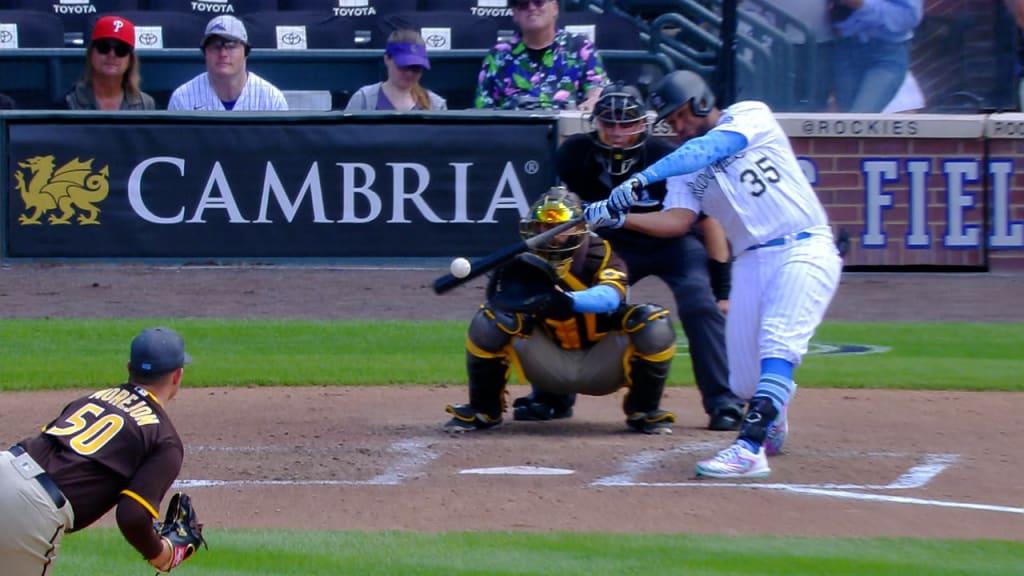 Elias Díaz's solo home run