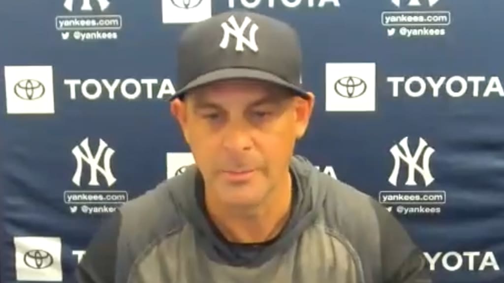 Aaron Boone on Aaron Judge