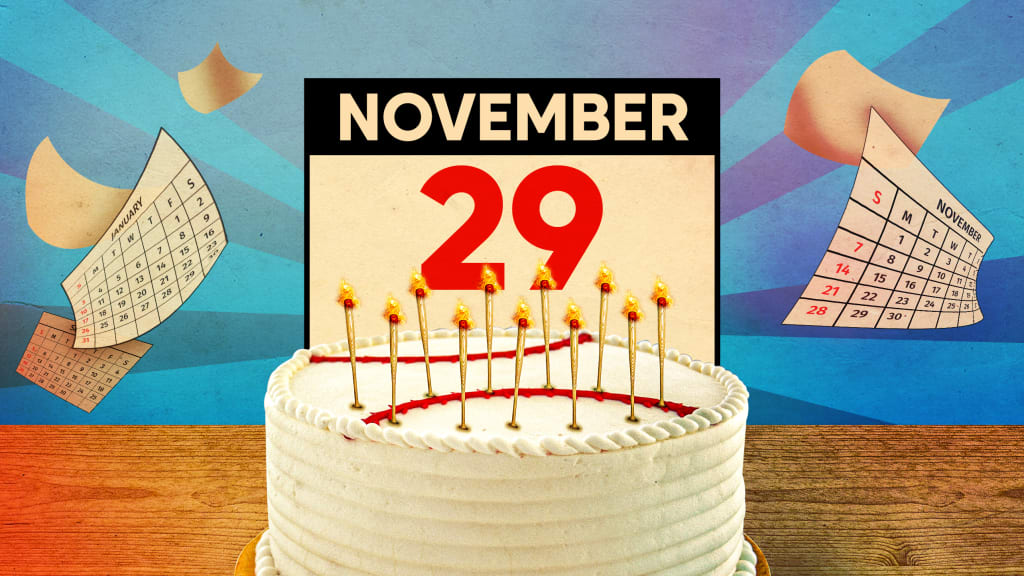 happy november birthday cake