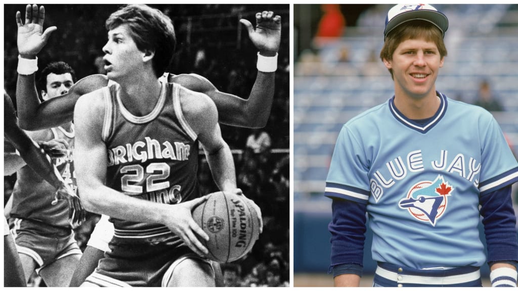 Danny Ainge played in MLB for the Toronto Blue Jays in the summer