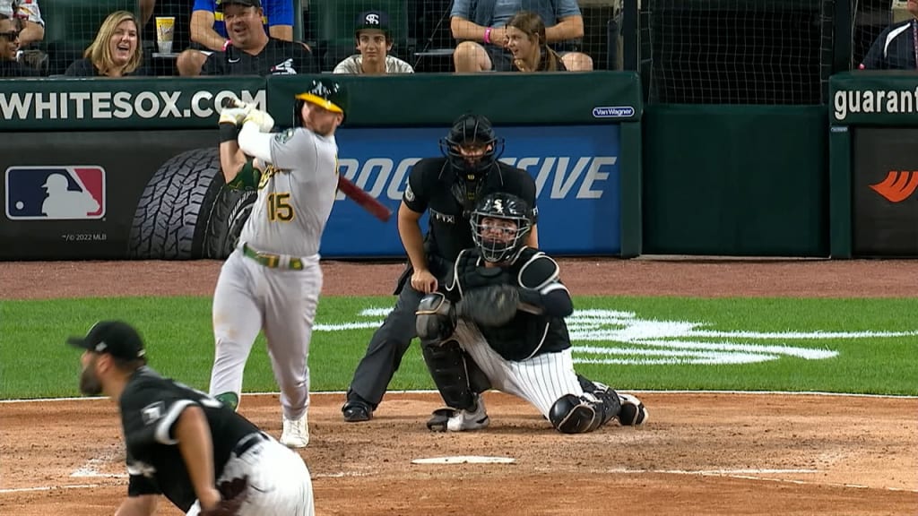 New dad Seth Brown homers twice in A's win over White Sox