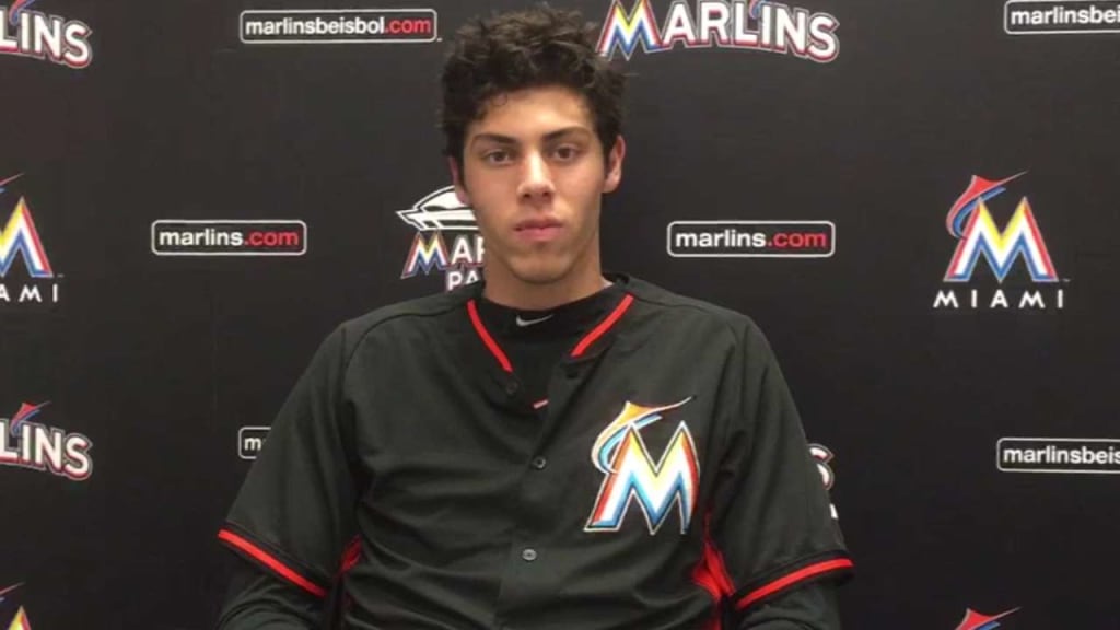 Making MVP push, Christian Yelich joined by Marine brother