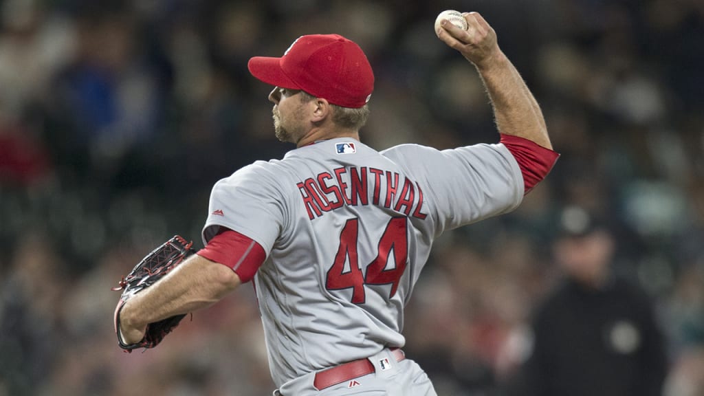 The Cardinals have removed Trevor Rosenthal from the closer role, one day after he allowed a three-run, walk-off home run against the Mariners. (AP)