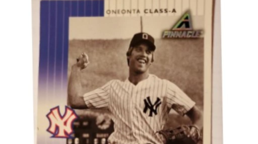 Custom 1982 John Elway Oneonta Yankees Minor League Baseball Card