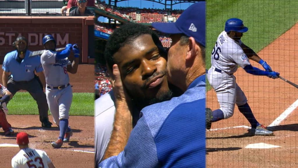 Yasiel Puig, Joc Pederson knock each other over in scary outfield