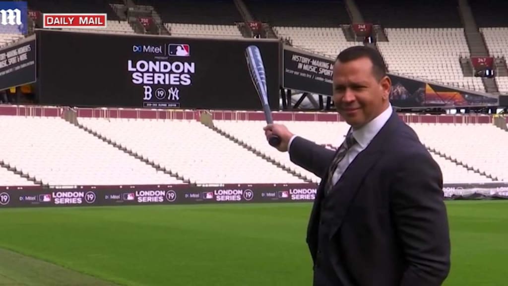 New York Yankees legend Alex Rodriguez excited for London MLB game