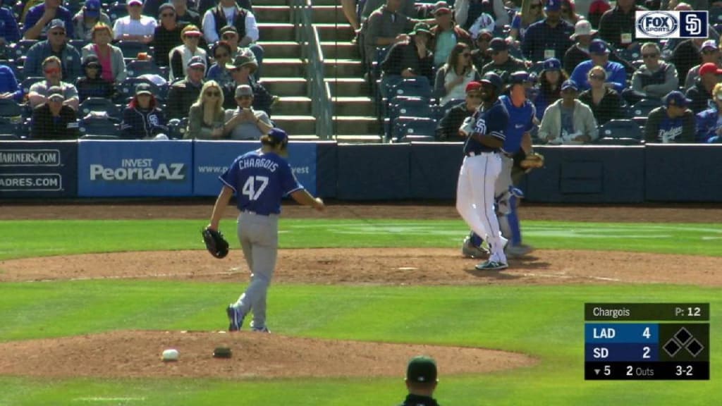 Chargois' inning-ending K