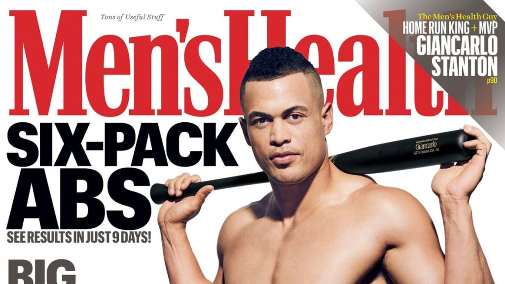 Miami Marlins Giancarlo Stanton gets naked - ESPN The Magazine - ESPN