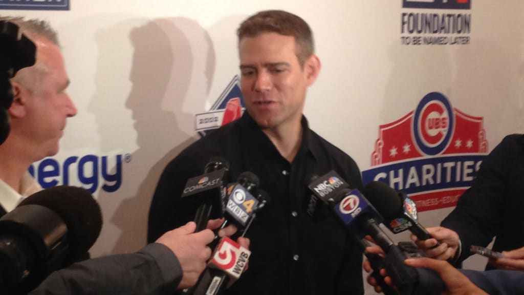 "One thing I can say for certain: Red Sox fans and Cubs fans are very, very generous and community-minded," said Theo Epstein.