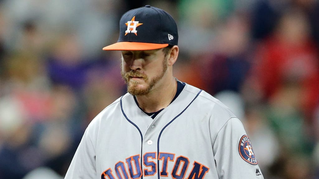Chris Devenski has walked only three of the 73 batters he's faced this season. (AP)