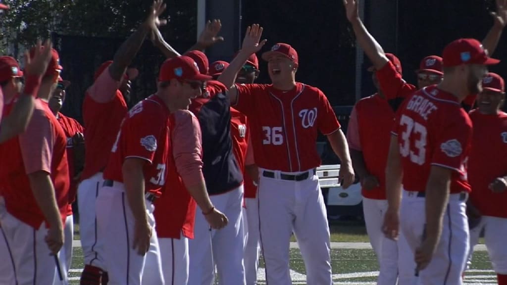 Nationals hold chipping contest