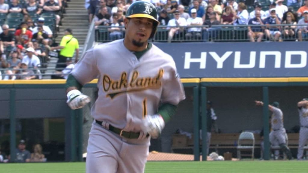 A's trade Franklin Barreto for LA Angels infielder