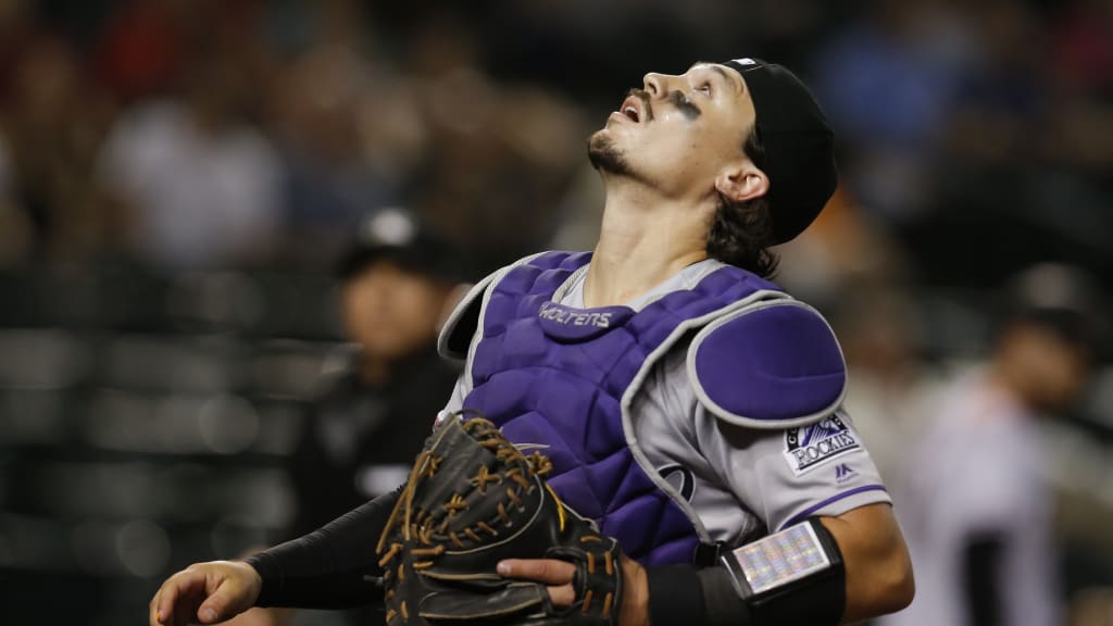 Colorado Rockies Tony Wolters Game-Used Jersey