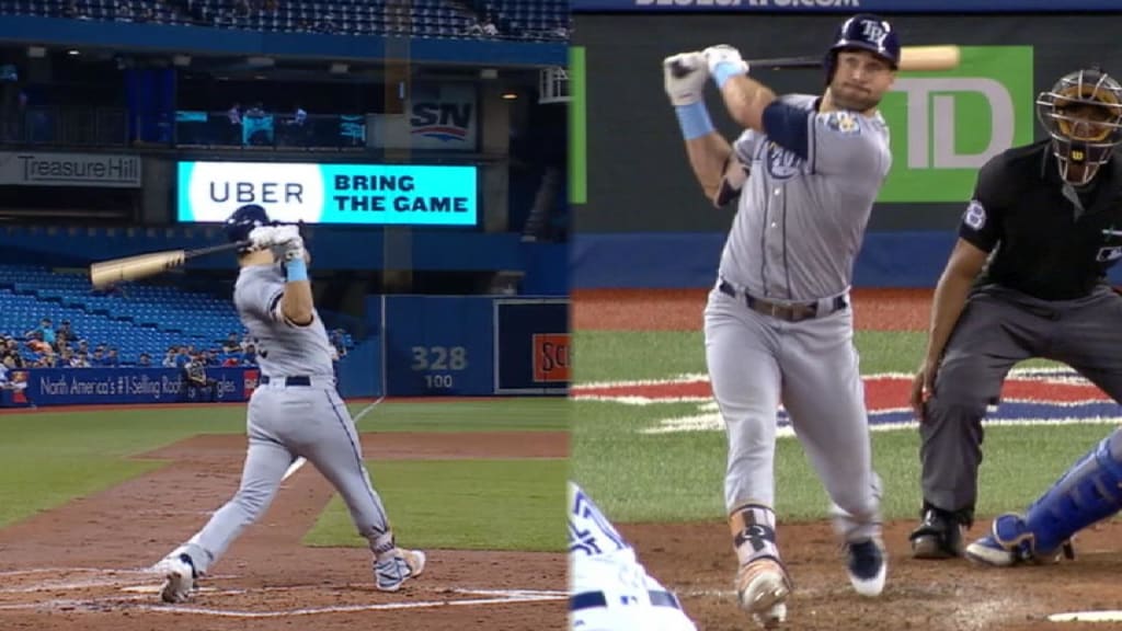 Kiermaier's two-run walk-off HR, 04/23/2022