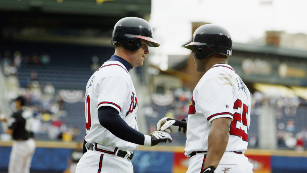 Ring in Andruw and Chipper Jones' front office reunion with photos