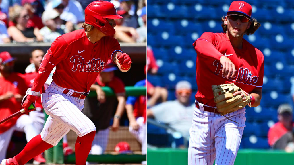 Phillies infielder Bryson Stott's custom bat takes you back to school at  Little League Classic