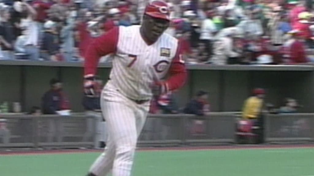 Former New York Mets' Kevin Mitchell during Old-Timers' Day