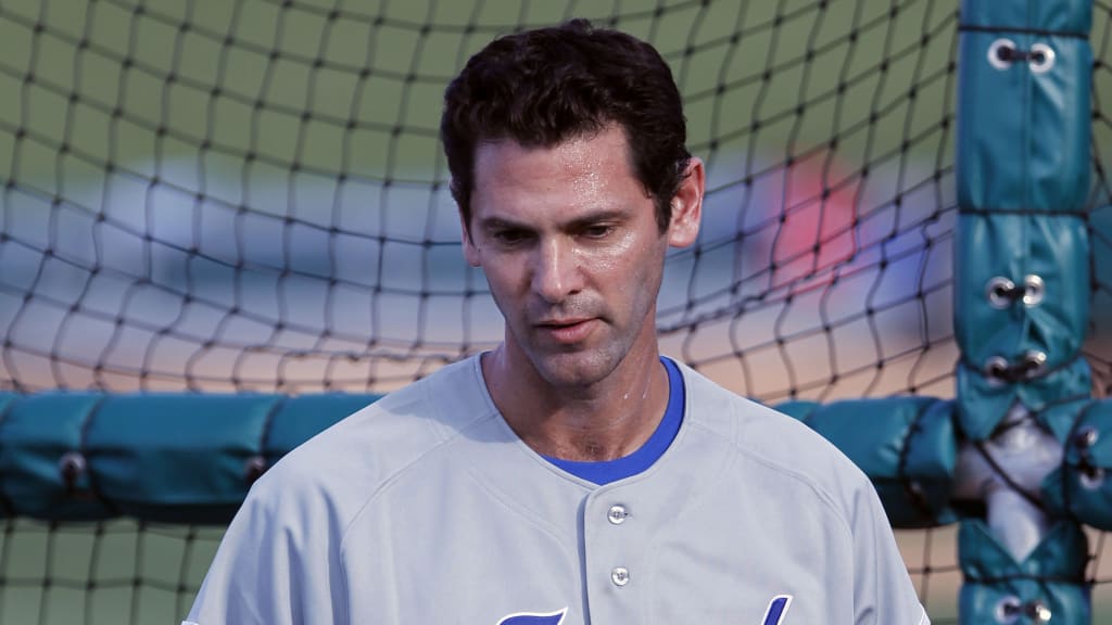 Former Dodgers outfielder-first baseman Shawn Green is now a tech entrepreneur and founder of Greenfly, one of five startups that have received investments from the Dodgers Accelerator Program. (AP)