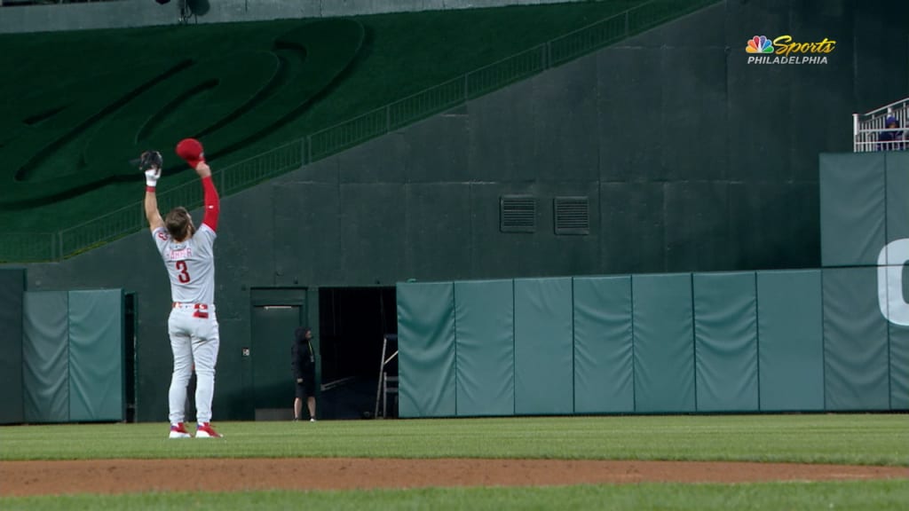 Bryce Harper with a NO-DOUBTER!! He electrifies the Philly crowd