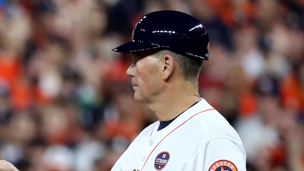 First-base coach Rich Dauer was rushed to the hospital after the Astros' World Series parade with a blood clot in his brain. (Getty)