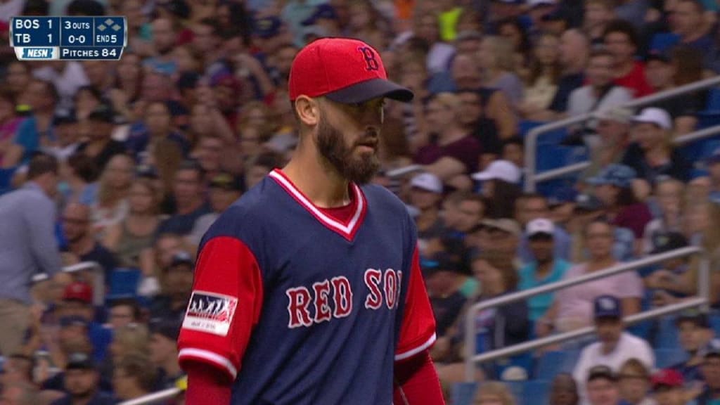 Alex Cora Team Issued 2018 Potseason Road Jersey