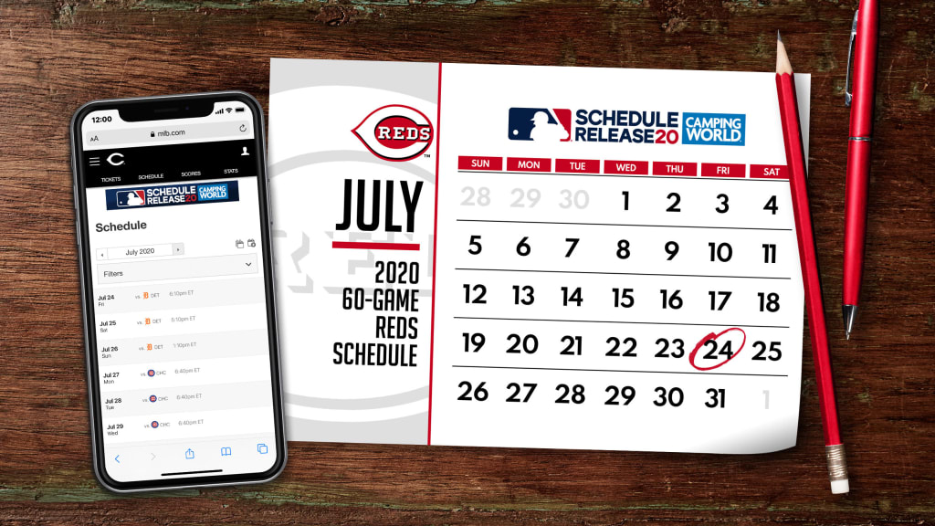 MLB releases 2020 schedule, Reds host Tigers to open season July