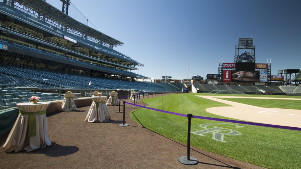 Coors Field visitor's bullpen, Coors Field visitor's bullpe…