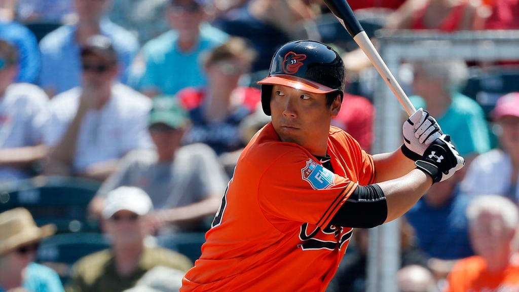Hyun Soo Kim secured one of the final two outfield spots on the Orioles' 25-man roster. (AP)