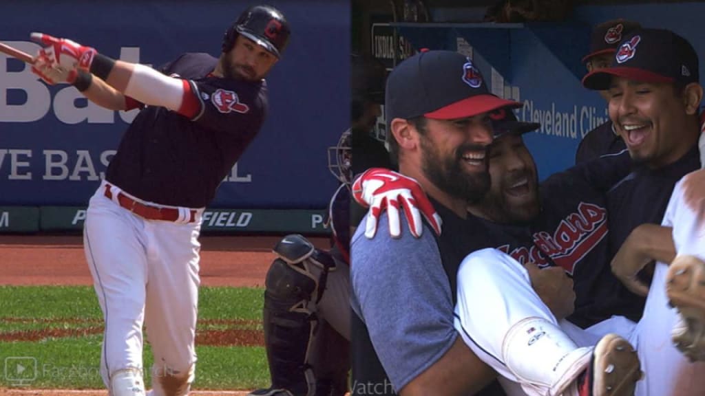 Jason Kipnis received a hero's welcome after hitting a three-run blast in  Game 4