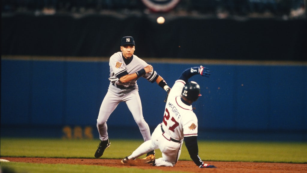 After dropping the first two games of the 1996 World Series at home, the Yankees headed down to Atlanta. "We were in a hostile environment and playing in close games, where every pitch was important," said Derek Jeter. "Those games were everything that the World Series is about." (New York Yankees)