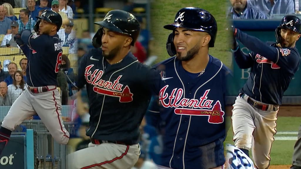 2021 MLB playoffs: NLCS MVP Eddie Rosario helps send Braves to first World  Series since 1999 - ABC7 Los Angeles