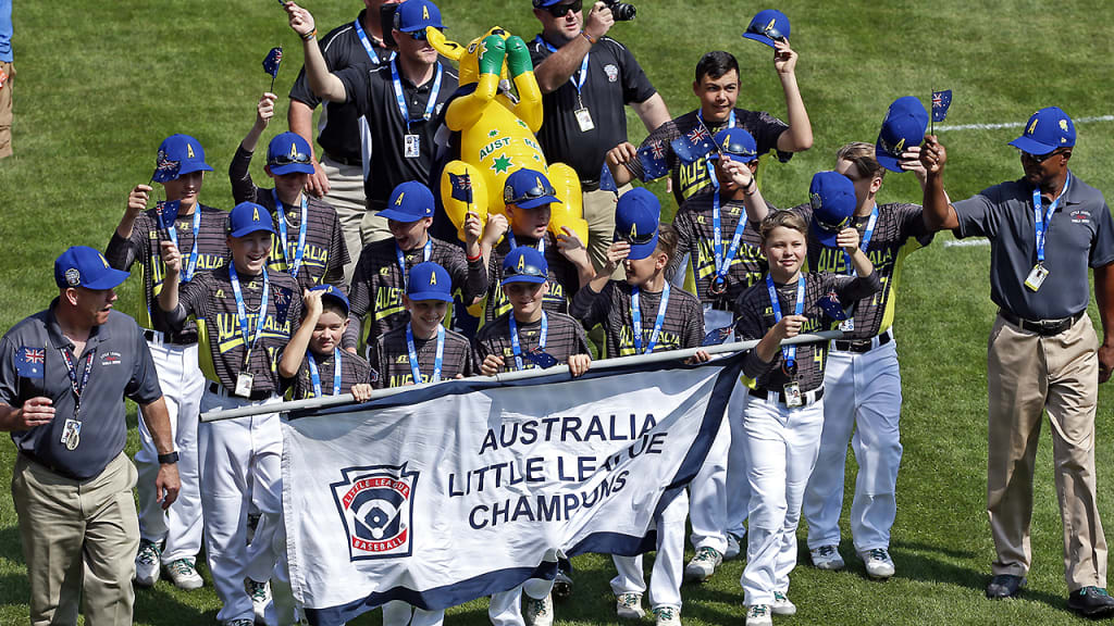Team Australia will play Great Lakes in the next round of the consolation bracket in the 2017 Little League World Series. (AP)