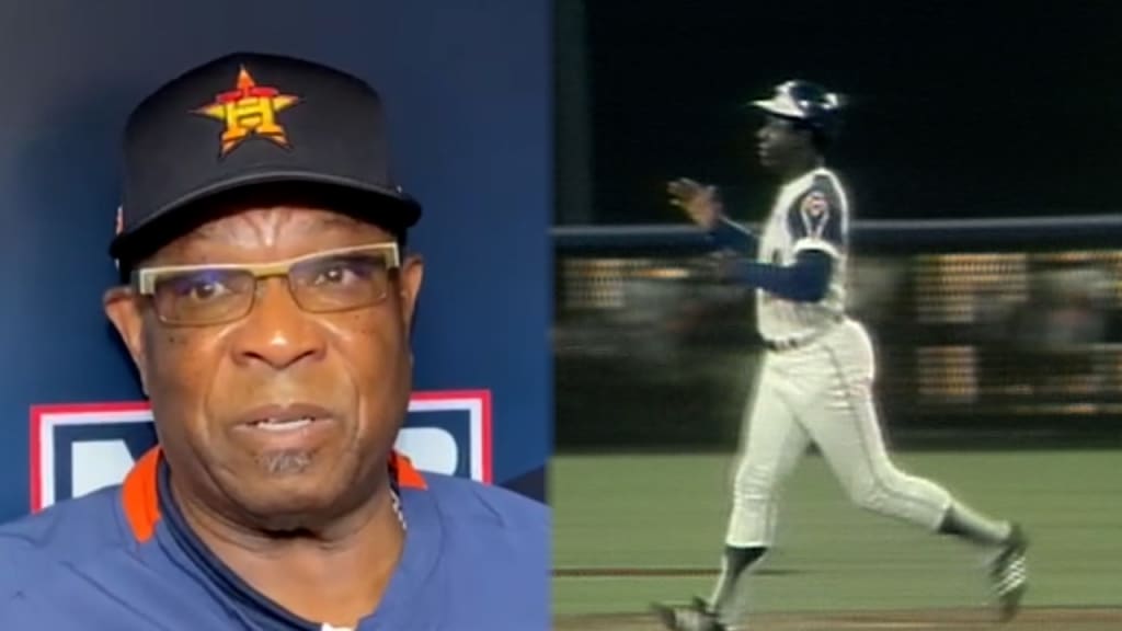 Dusty Baker reflected on his relationship with Hank Aaron earlier this