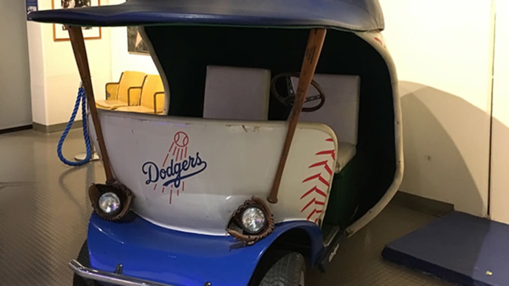 Dodgers Bullpen Car