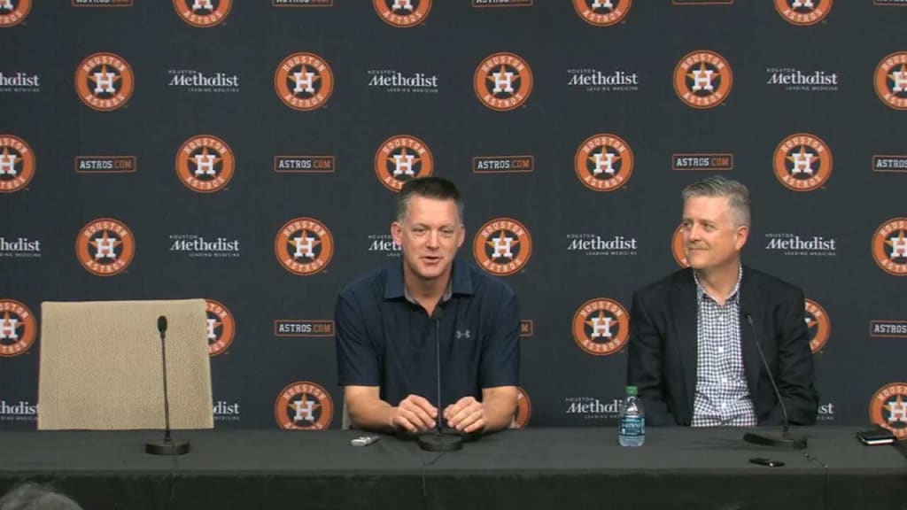 Houston Astros pre-parade interviews Peña, Bregman, Mancini