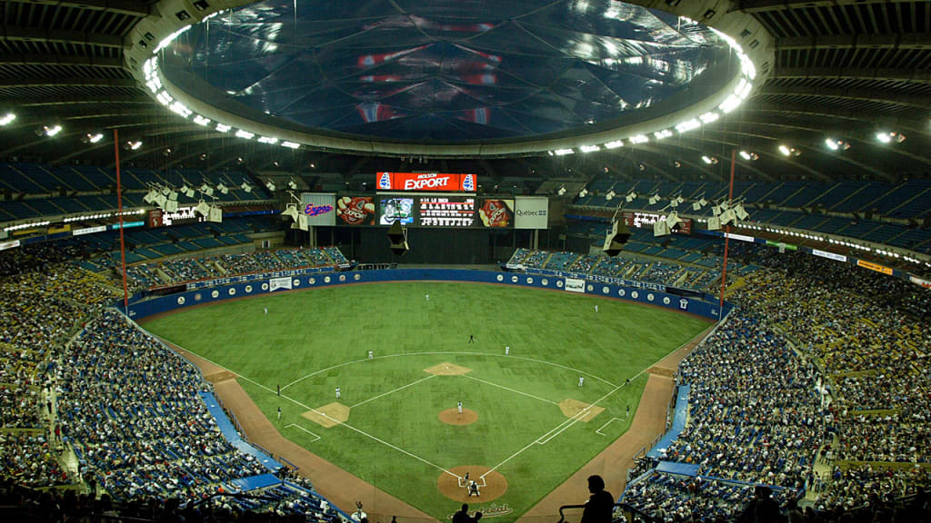 Montreal's Olympic Stadium was the home of the Expos until 2004. (AP)