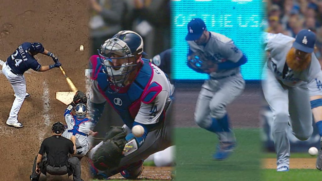 Yasmani Grandal is called out at the plate after review : r/baseball