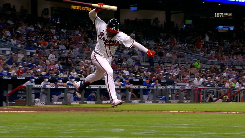 Braves' Ronald Acuna Jr. tried to bat left-handed with a 19-run lead