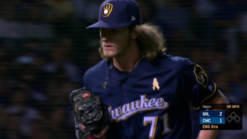 Josh Hader's effectiveness remains tied to his fastball - Brew