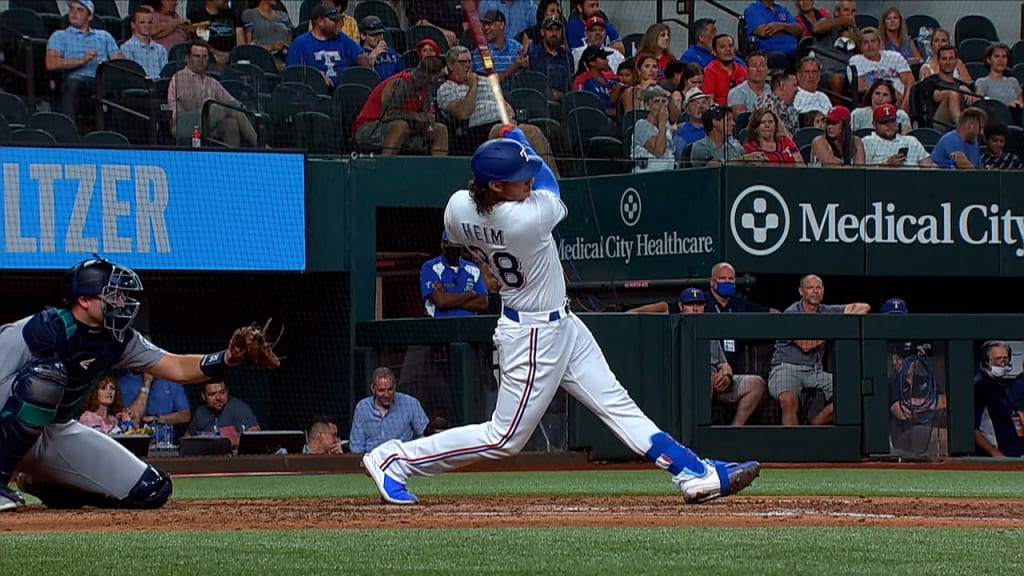 Fun Fact: Jonah Heim is the 1st rookie to hit a walk-off HR during  consecutive GP in MLB history : r/TexasRangers