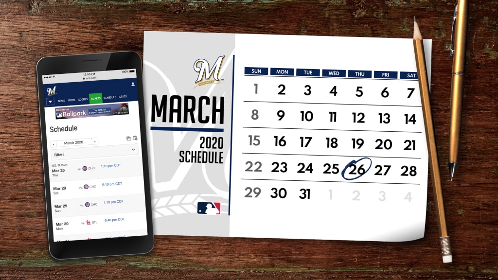 Brewers open 2023 season at Wrigley Field March 30, host Mets in home  opener April 3