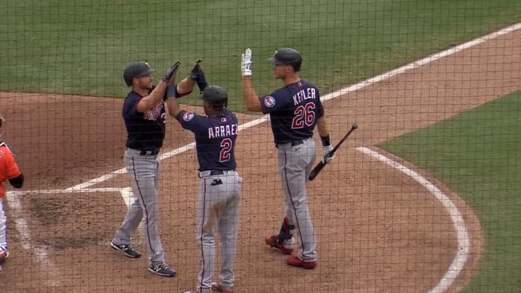 Twins day at camp: Max Kepler homers twice as leadoff hitter