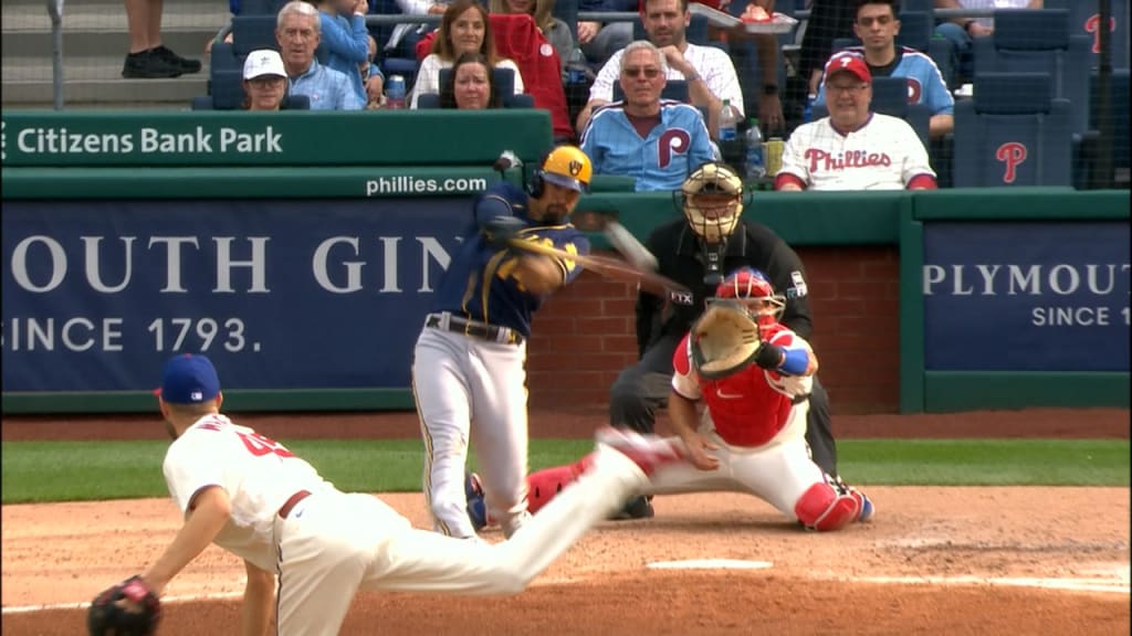 Adames steals home in Brewers' 5-3 win over Phillies